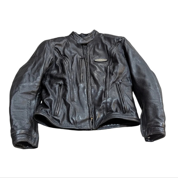 HARLEY DAVIDSON FXRG Leather Jacket Medium